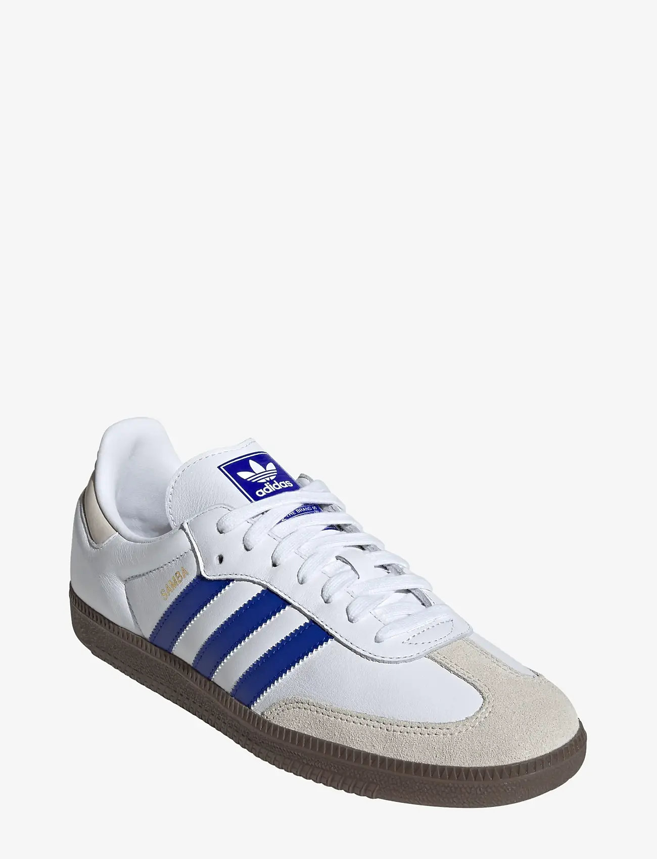 adidas Originals - SAMBA OG - low tops - ftwwht/lucblu/gum5 - 0