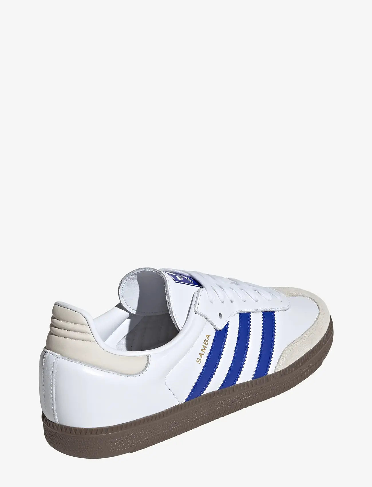 adidas Originals - SAMBA OG - low tops - ftwwht/lucblu/gum5 - 3
