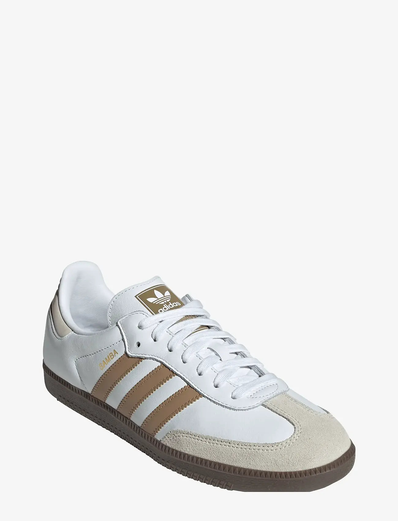 adidas Originals - SAMBA OG - lave sneakers - ftwwht/cardbo/gum5 - 0