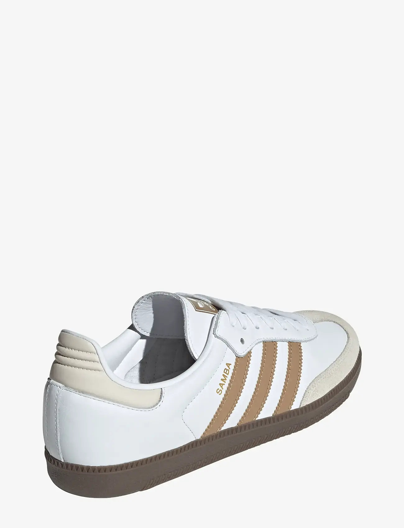 adidas Originals - SAMBA OG - lave sneakers - ftwwht/cardbo/gum5 - 3