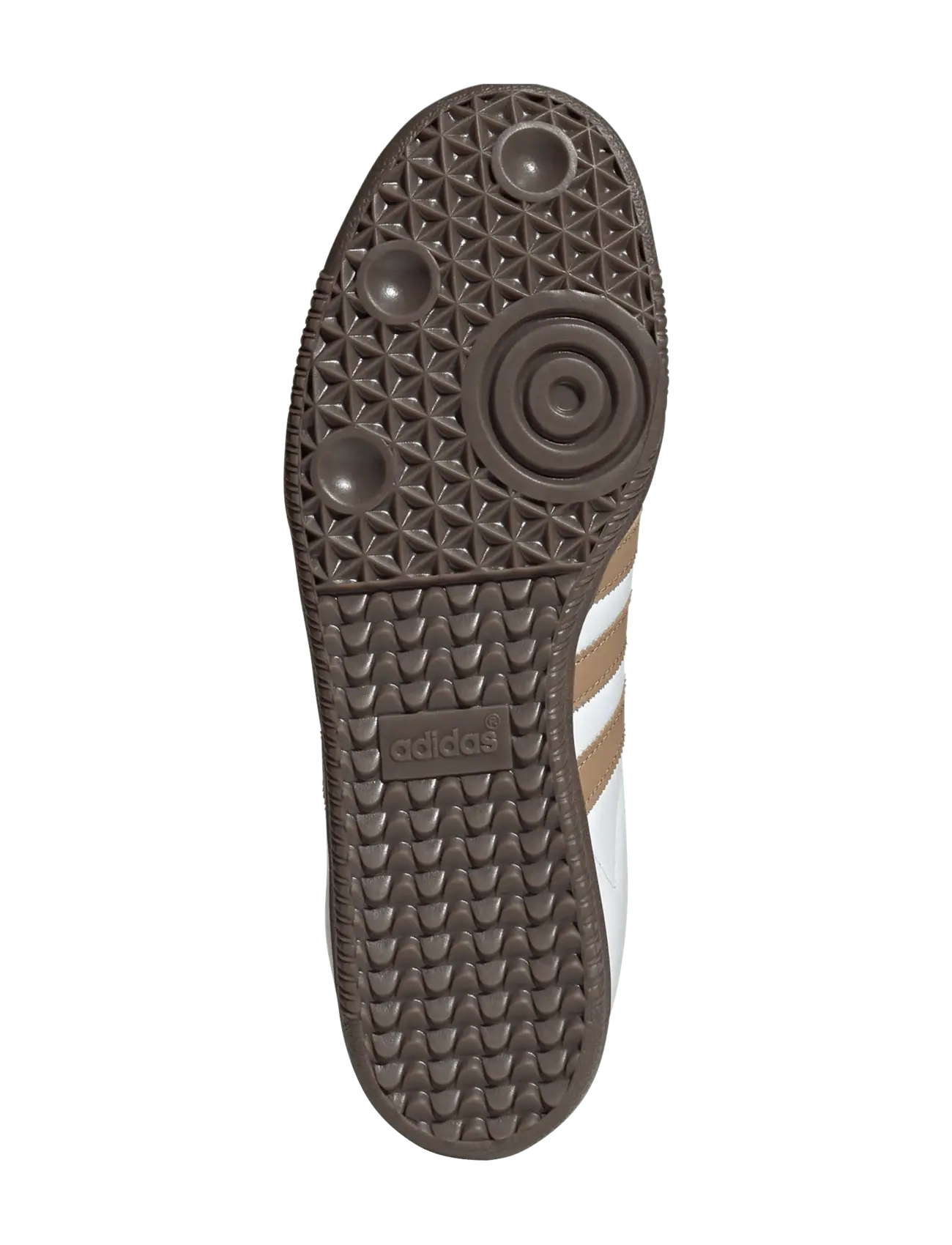 adidas Originals - SAMBA OG - lave sneakers - ftwwht/cardbo/gum5 - 5