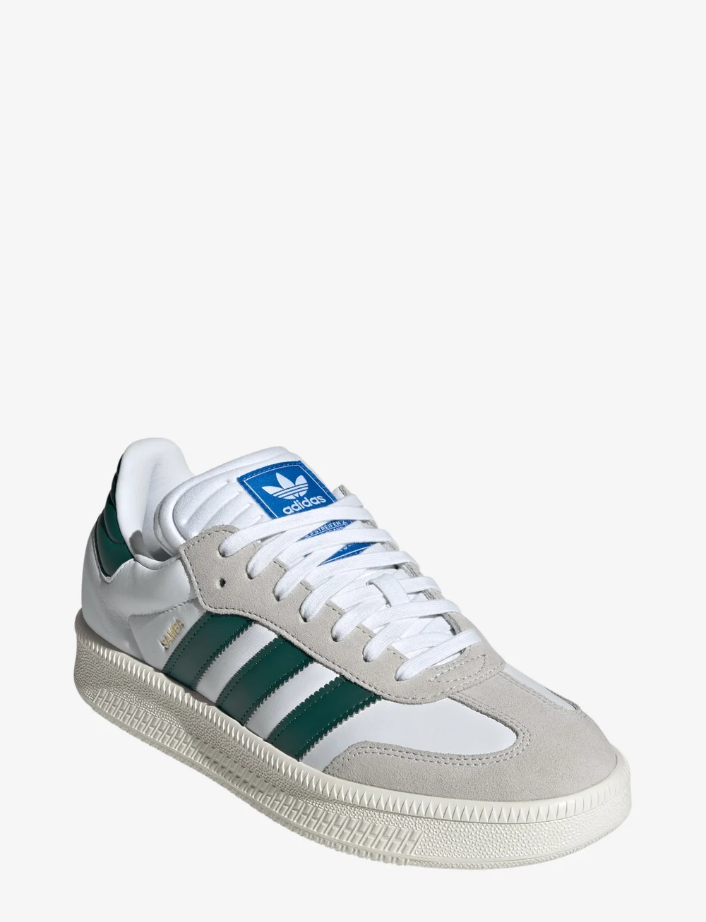 adidas Originals - SAMBA XLG - niedriger schnitt - ftwwht/cgreen/owhite - 0