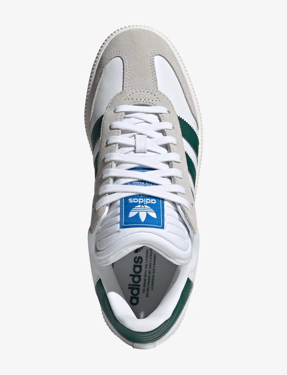 adidas Originals - SAMBA XLG - niedriger schnitt - ftwwht/cgreen/owhite - 4