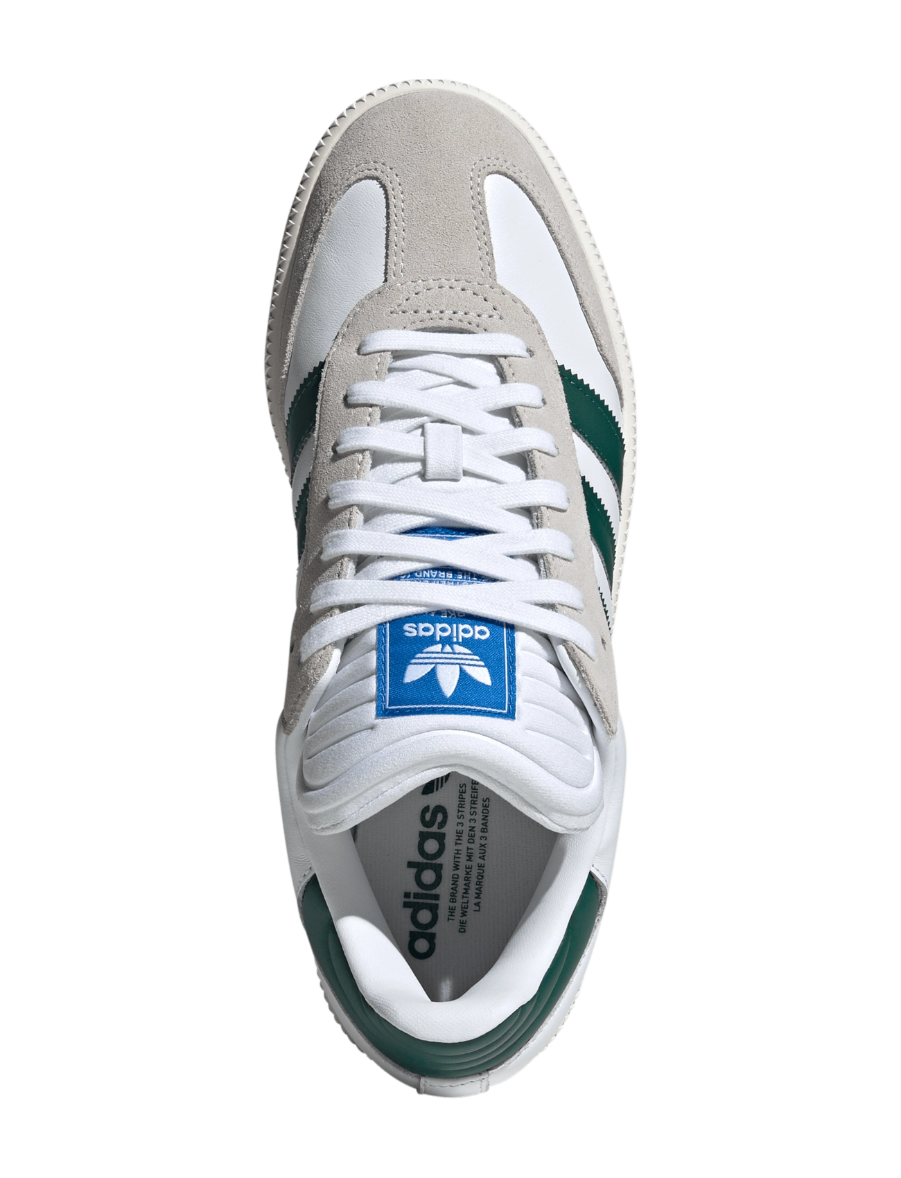 adidas Originals - SAMBA XLG - niedriger schnitt - ftwwht/cgreen/owhite - 4