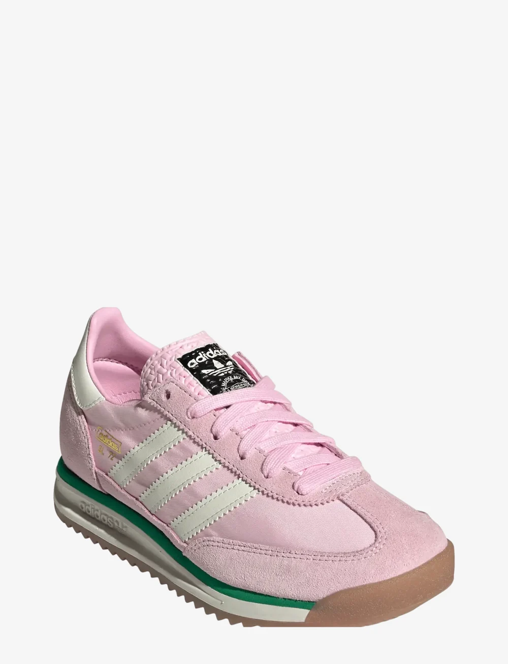 adidas Originals - SL 72 RS J - lave sneakers - clpink/owhite/cougrn - 0
