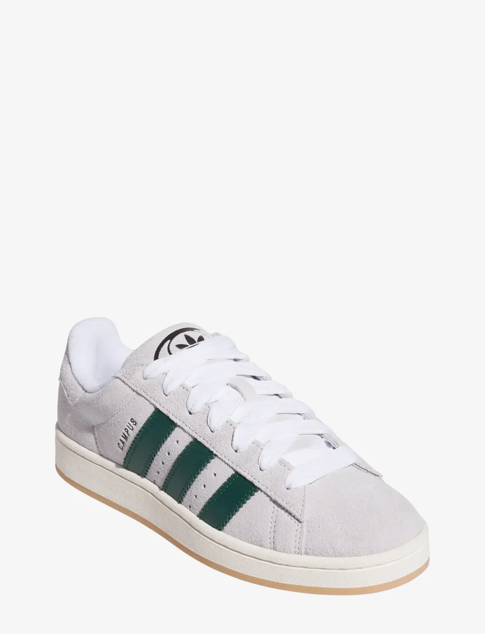 adidas Originals - CAMPUS 00s - niedriger schnitt - crywht/cgreen/owhite - 0