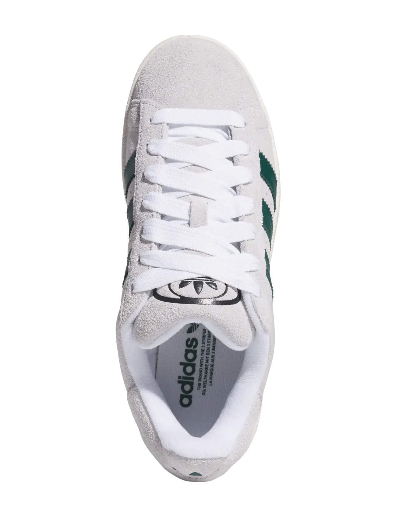 adidas Originals - CAMPUS 00s - laisvalaikio batai žemu aulu - crywht/cgreen/owhite - 4