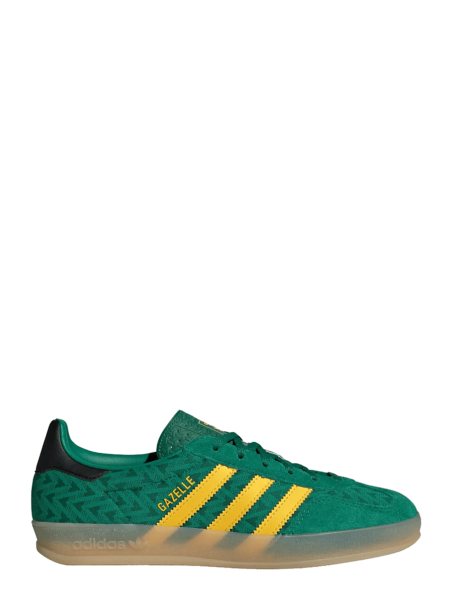 adidas Originals - GAZELLE INDOOR W - tennised - bgreen/eqtyel/gum3 - 1