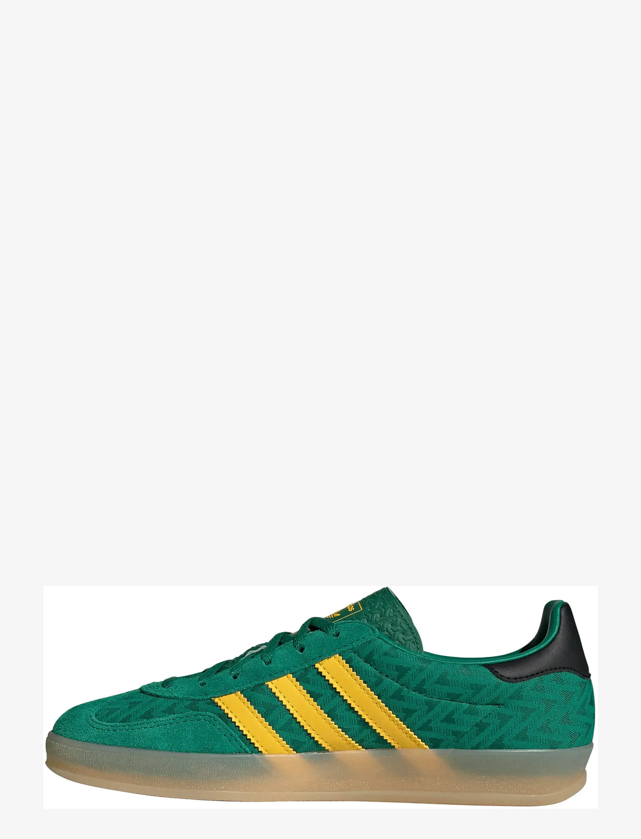 adidas Originals - GAZELLE INDOOR W - niedrige sneakers - bgreen/eqtyel/gum3 - 2