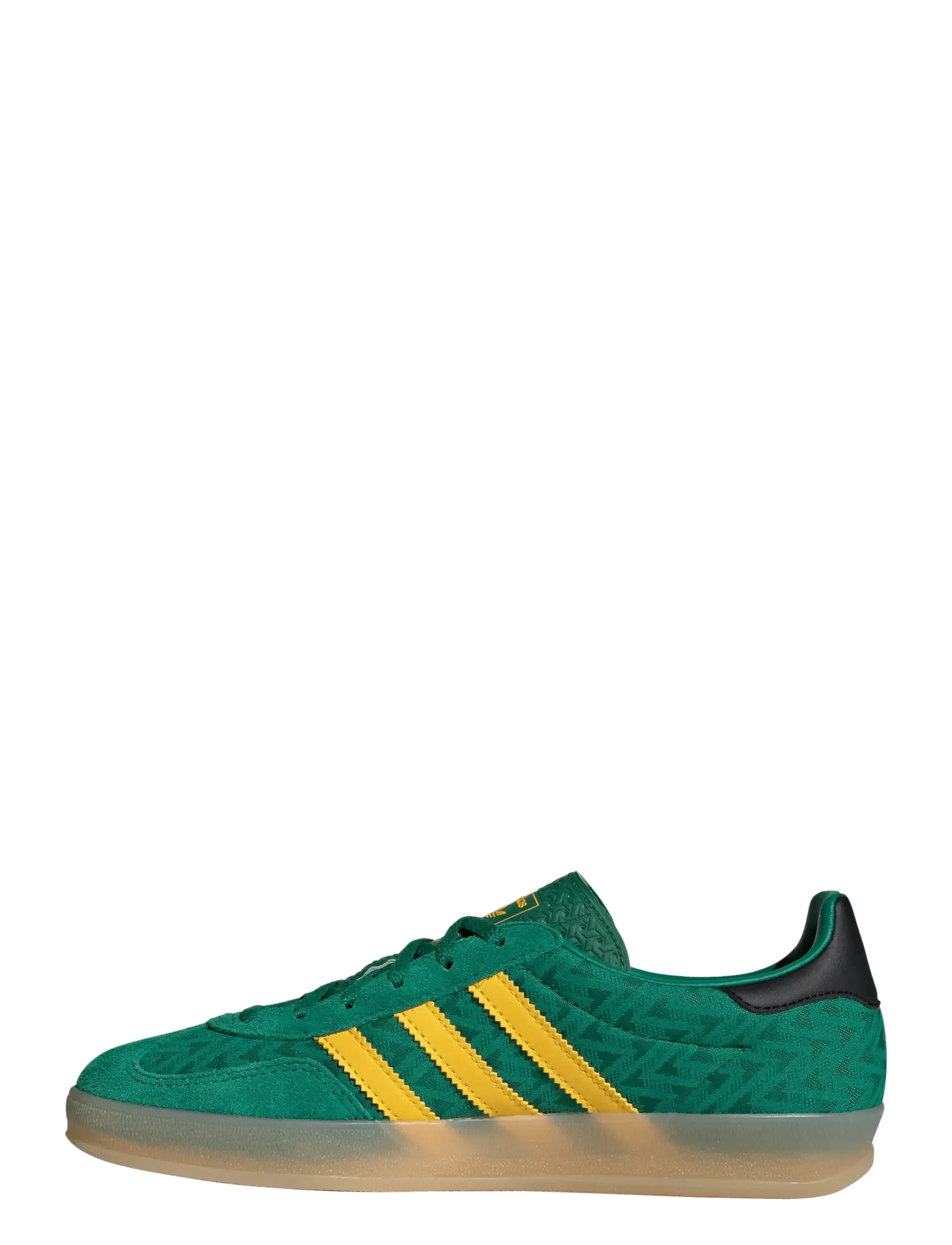 adidas Originals - GAZELLE INDOOR W - lave sneakers - bgreen/eqtyel/gum3 - 2