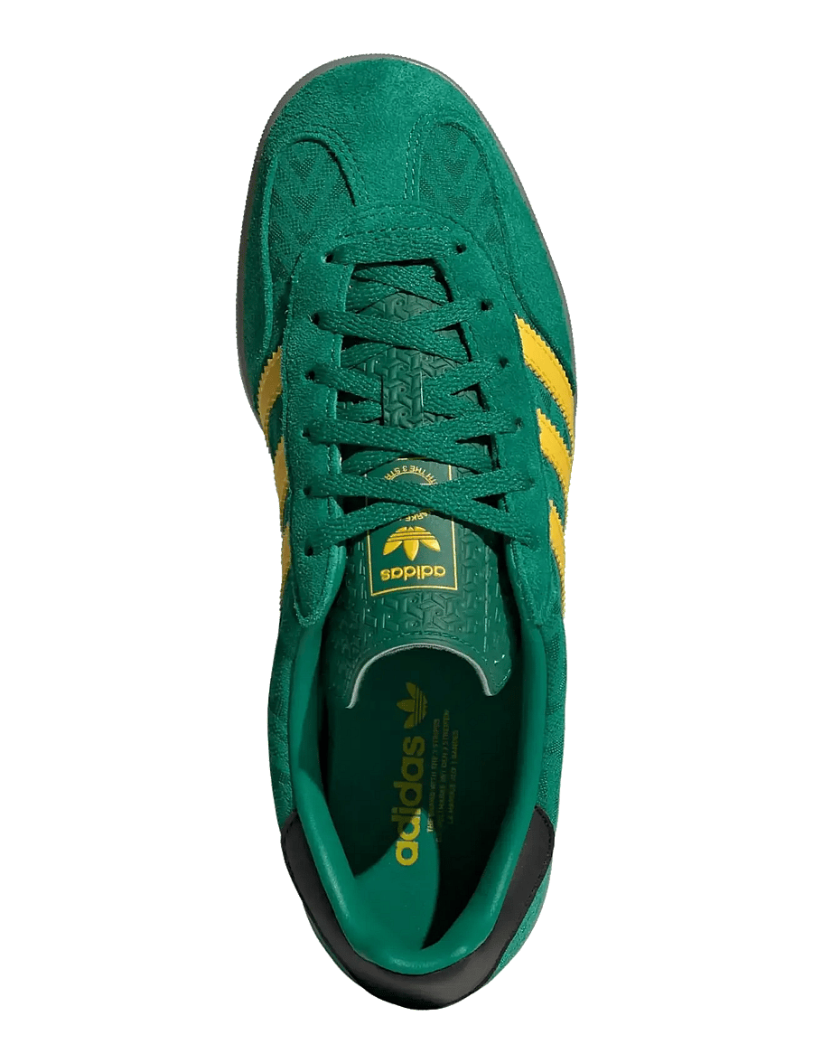 adidas Originals - GAZELLE INDOOR W - tennised - bgreen/eqtyel/gum3 - 4