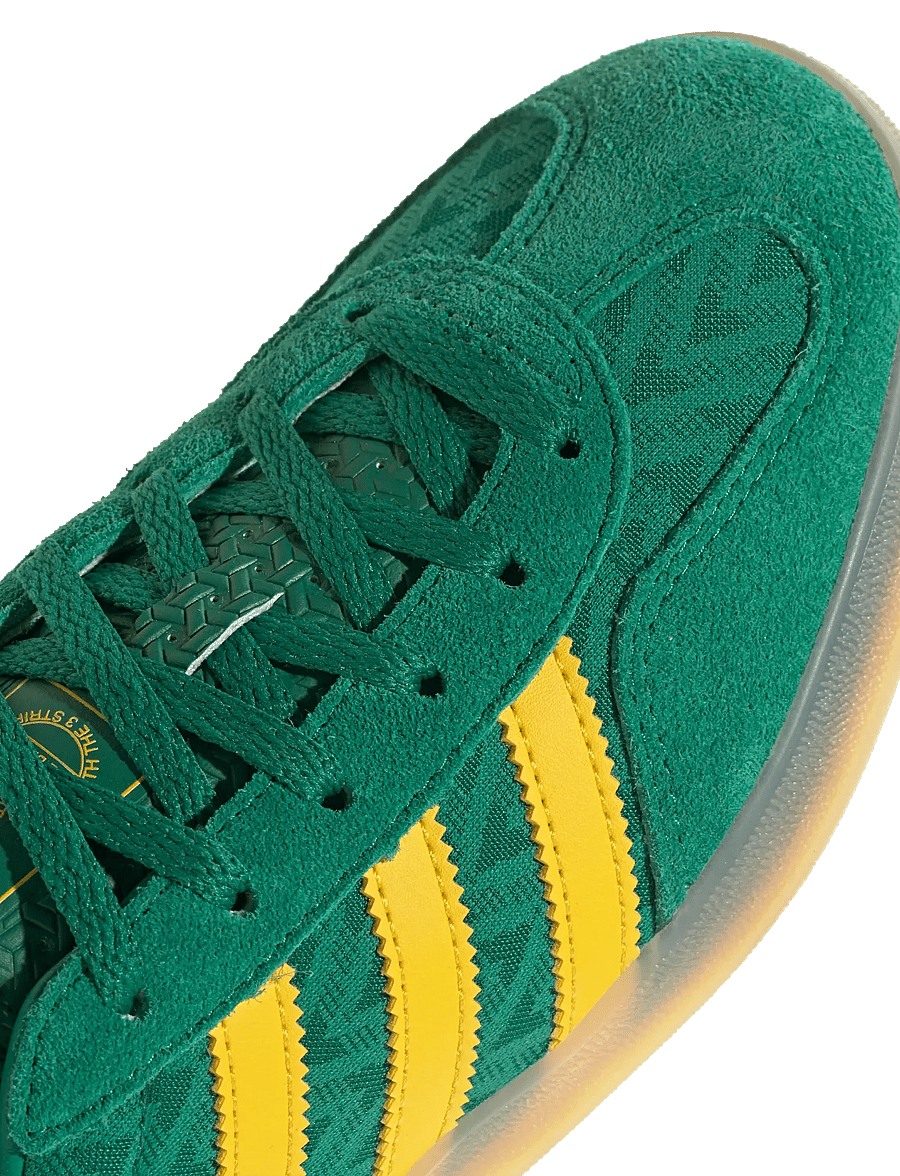 adidas Originals - GAZELLE INDOOR W - tennised - bgreen/eqtyel/gum3 - 5