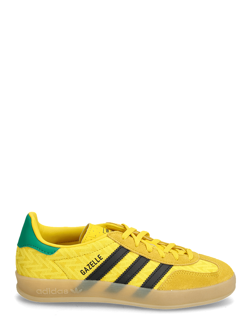 adidas Originals - GAZELLE INDOOR W - niedrige sneakers - eqtyel/cblack/gum3 - 1