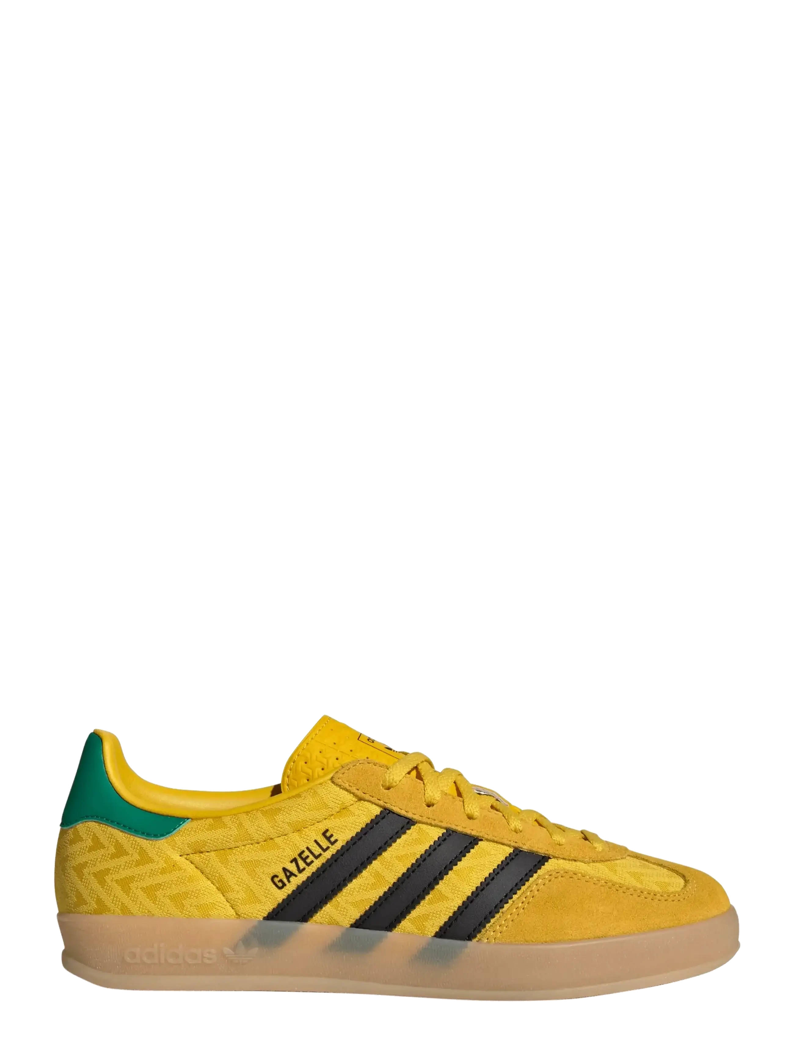adidas Originals - GAZELLE INDOOR W - låga sneakers - eqtyel/cblack/gum3 - 1