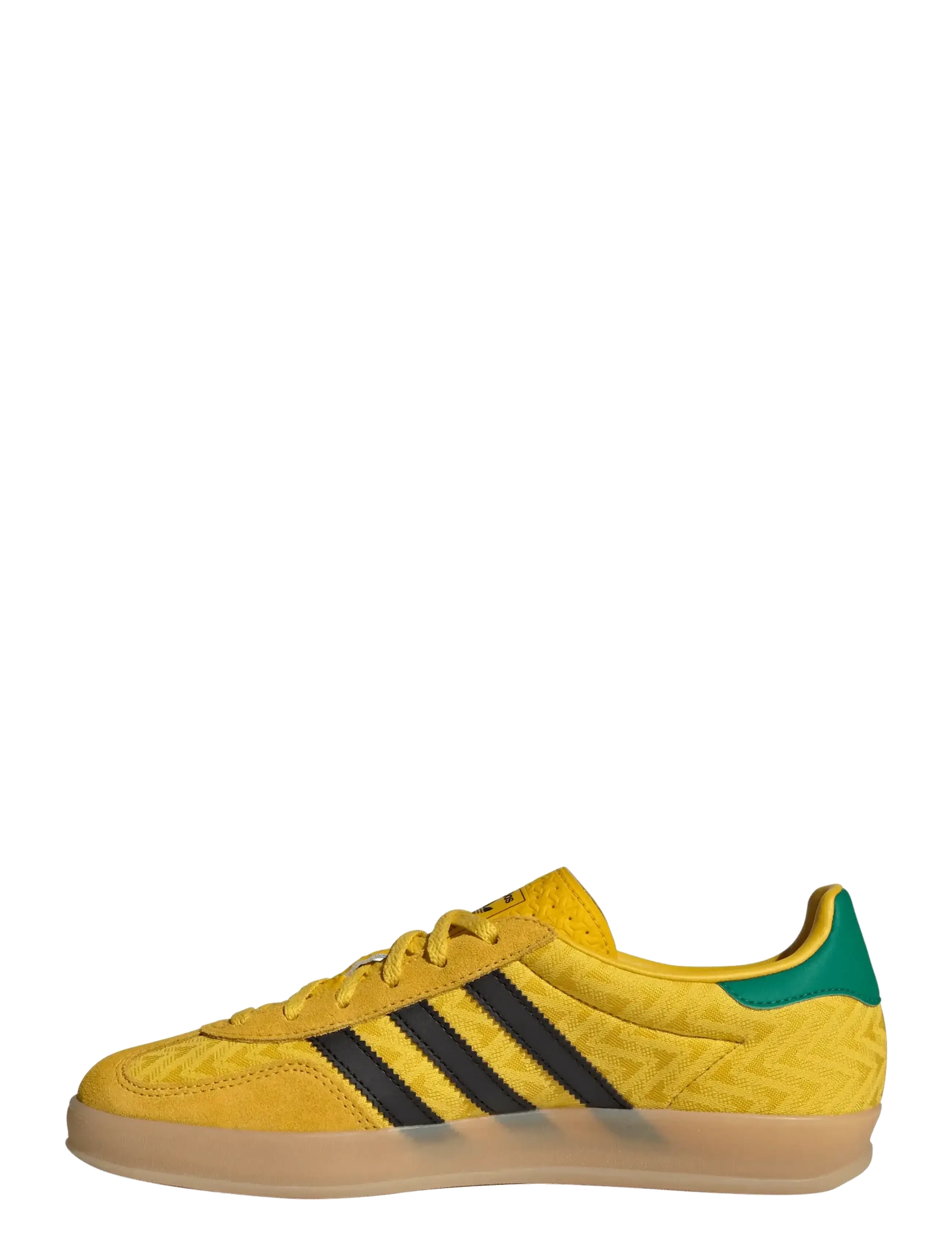 adidas Originals - GAZELLE INDOOR W - låga sneakers - eqtyel/cblack/gum3 - 2