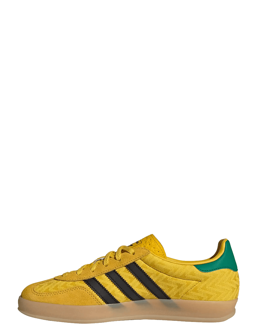 adidas Originals - GAZELLE INDOOR W - lave sneakers - eqtyel/cblack/gum3 - 2
