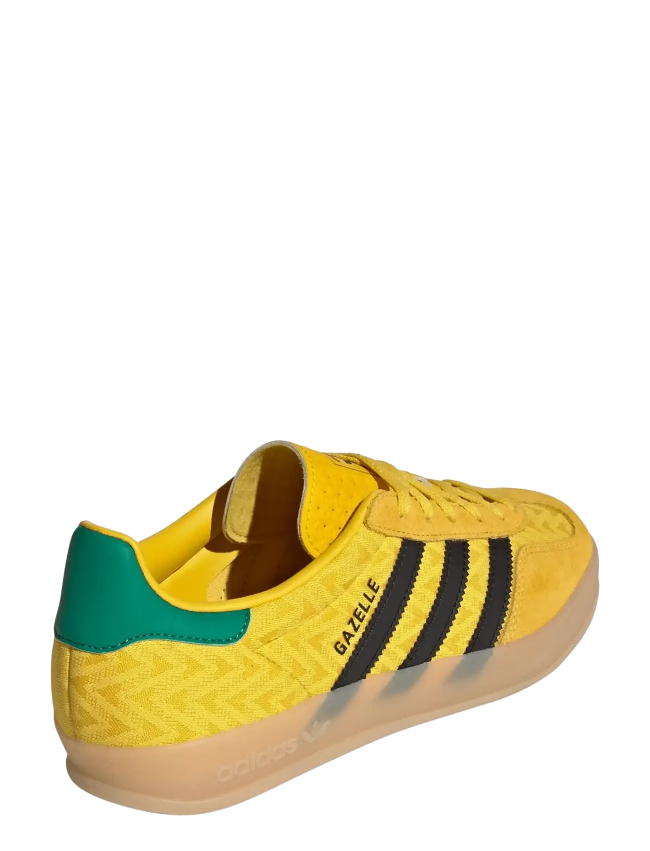 adidas Originals - GAZELLE INDOOR W - låga sneakers - eqtyel/cblack/gum3 - 3