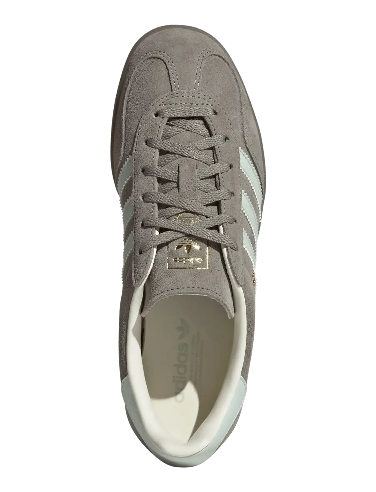 adidas Originals - GAZELLE INDOOR W - baskets basses - silpeb/lingrn/gum5 - 4