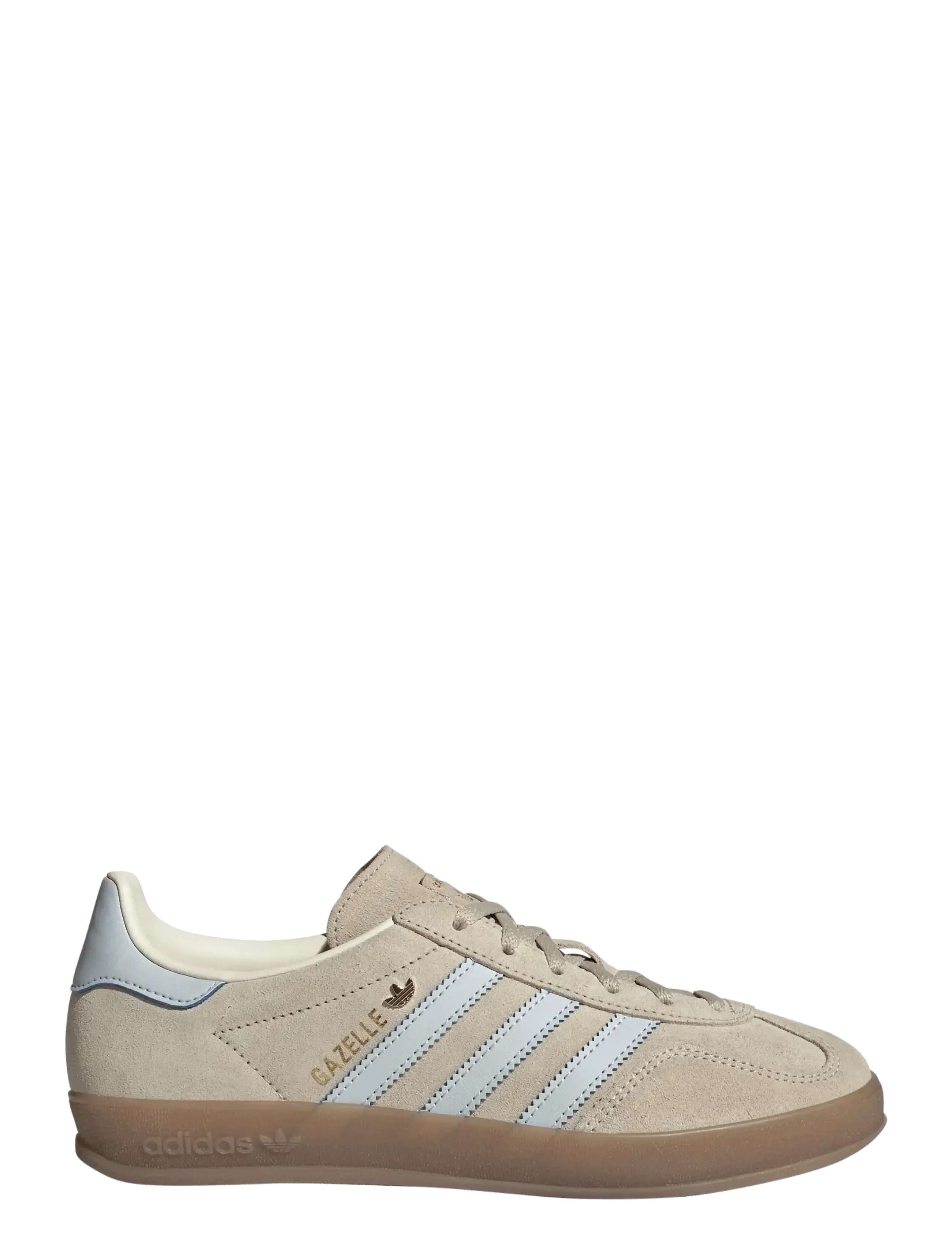 adidas Originals - GAZELLE INDOOR W - baskets basses - wonbei/halblu/gum5 - 1