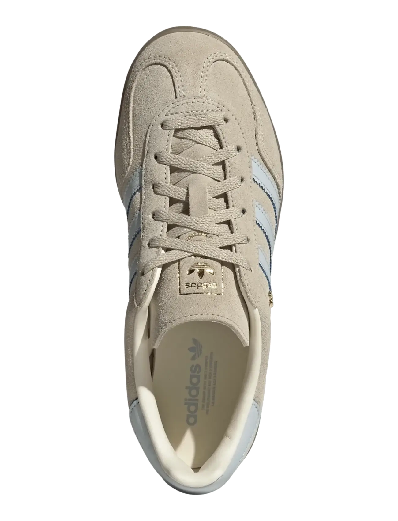 adidas Originals - GAZELLE INDOOR W - baskets basses - wonbei/halblu/gum5 - 4