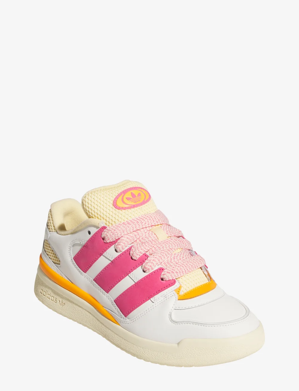 adidas Originals - FORUM2000 W - lave sneakers - owhite/pnkfus/orgtin - 0