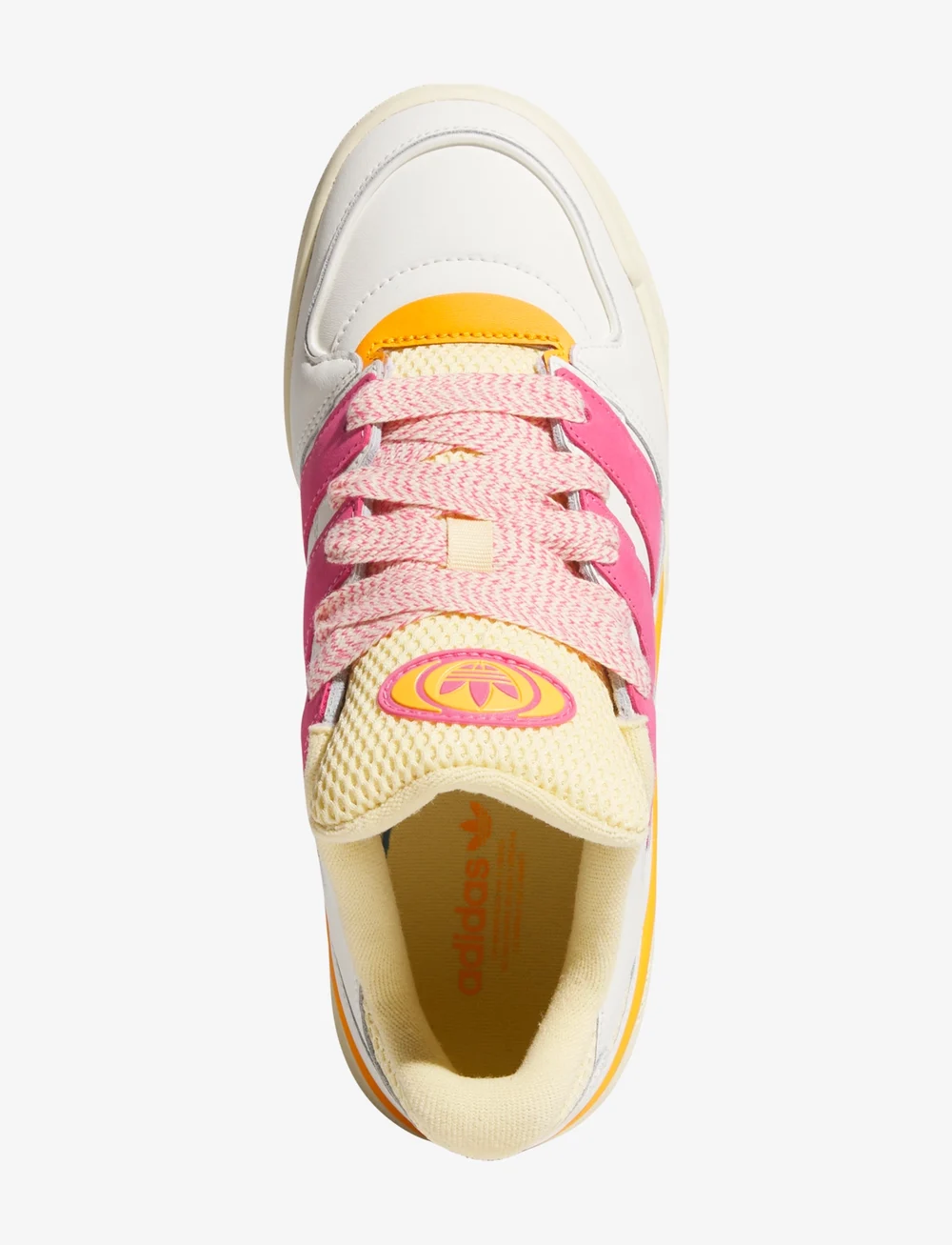 adidas Originals - FORUM2000 W - lave sneakers - owhite/pnkfus/orgtin - 4