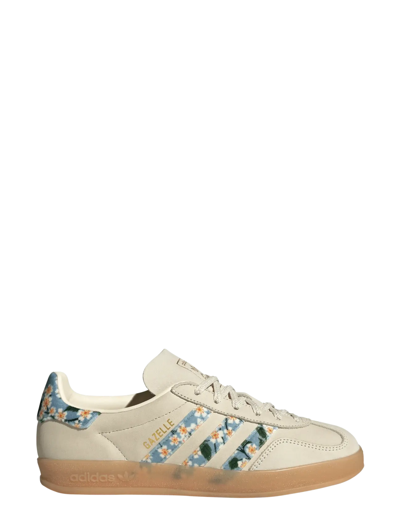 adidas Originals - GAZELLE INDOOR W - crewht/goldmt/tacblu - 1