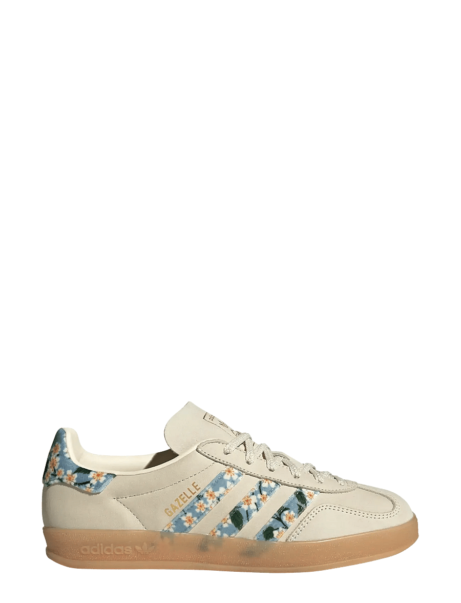 adidas Originals - GAZELLE INDOOR W - crewht/goldmt/tacblu - 1