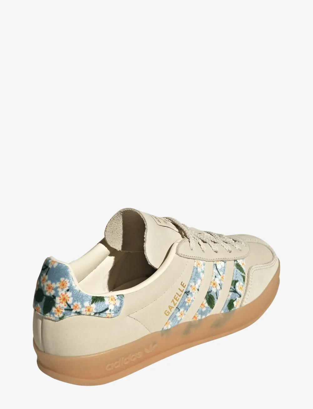 adidas Originals - GAZELLE INDOOR W - tennised - crewht/goldmt/tacblu - 3