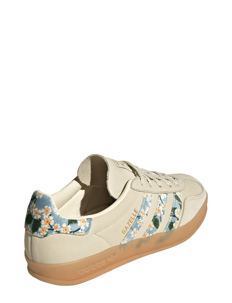 adidas Originals - GAZELLE INDOOR W - crewht/goldmt/tacblu - 3