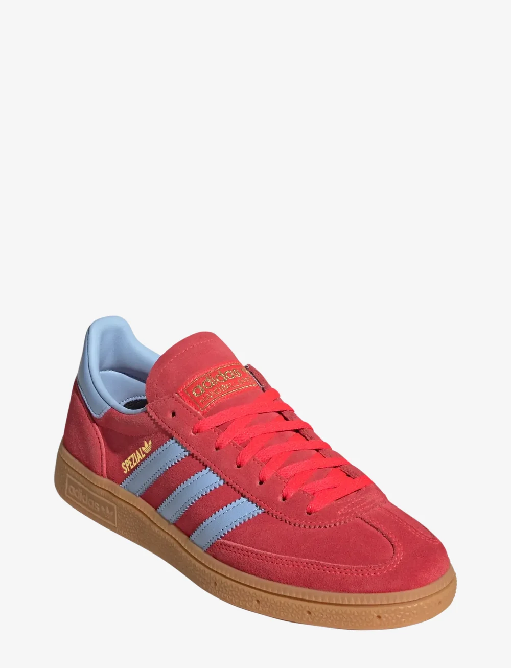 adidas Originals - HANDBALL SPEZIAL W - niedrige sneakers - lucred/globlu/gum1 - 0