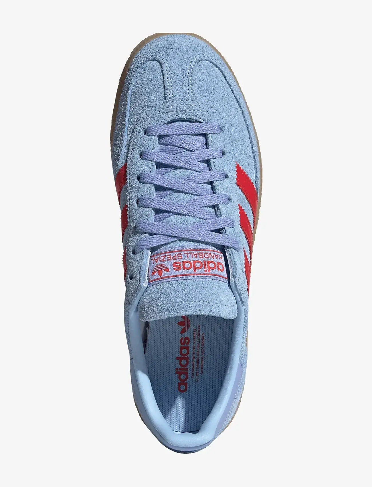 adidas Originals - HANDBALL SPEZIAL W - lave sneakers - globlu/red/bluspa - 4