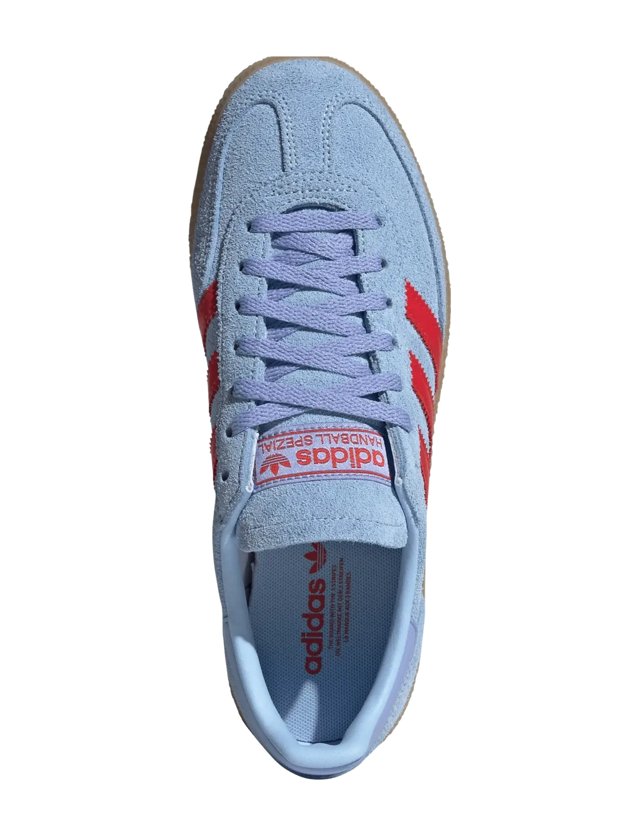 adidas Originals - HANDBALL SPEZIAL W - baskets basses - globlu/red/bluspa - 4
