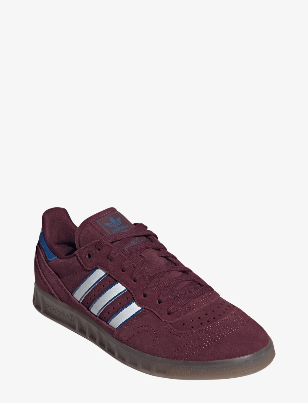 adidas Originals - HANDBALL TOP RM - lave sneakers - maroon/ftwwht/blue - 0