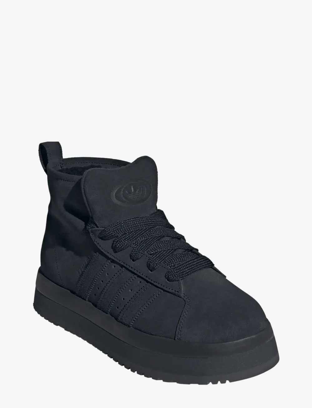 adidas Originals - CAMPUS 00s WTR MD W - laisvalaikio batai aukštu aulu - cblack/cblack/carbon - 0