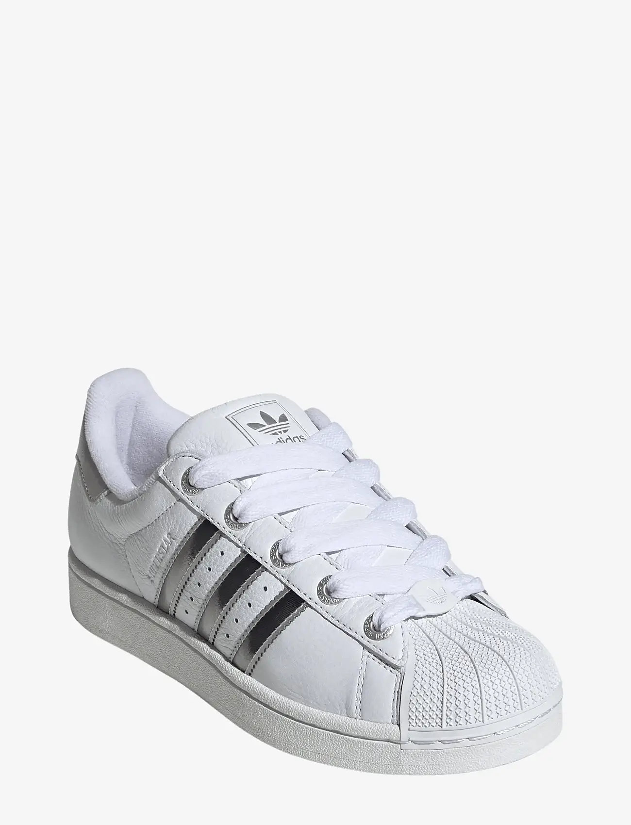 adidas Originals - SUPERSTAR II W - matalavartiset tennarit - ftwwht/msilve/cblack - 0