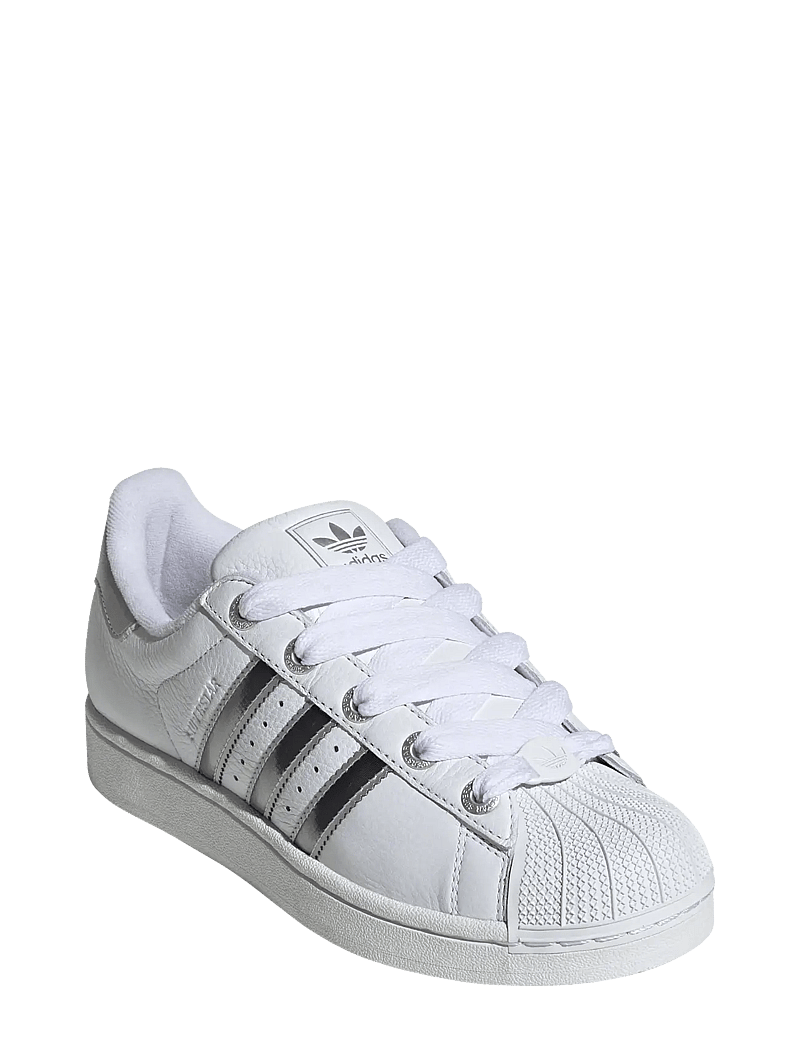 adidas Originals - SUPERSTAR II W - lave sneakers - ftwwht/msilve/cblack - 0
