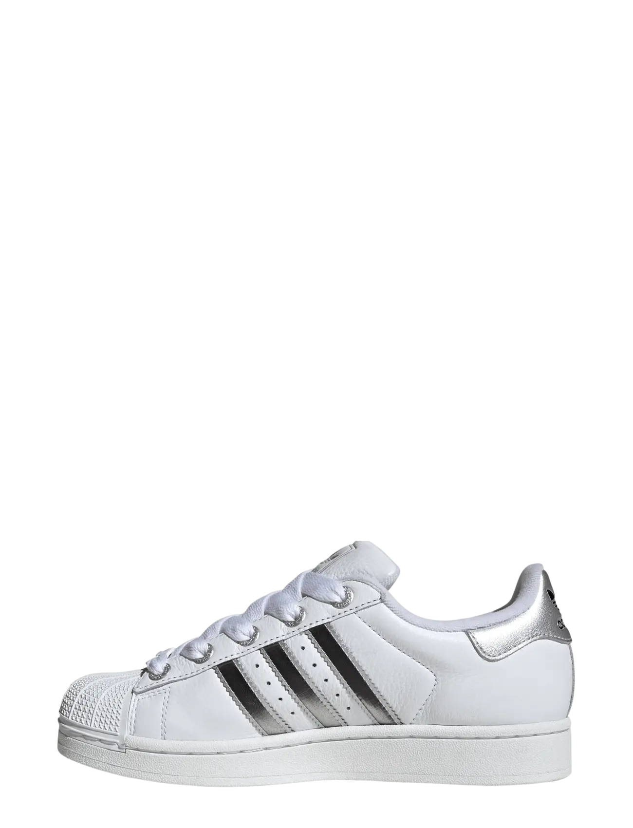 adidas Originals - SUPERSTAR II W - låga sneakers - ftwwht/msilve/cblack - 2