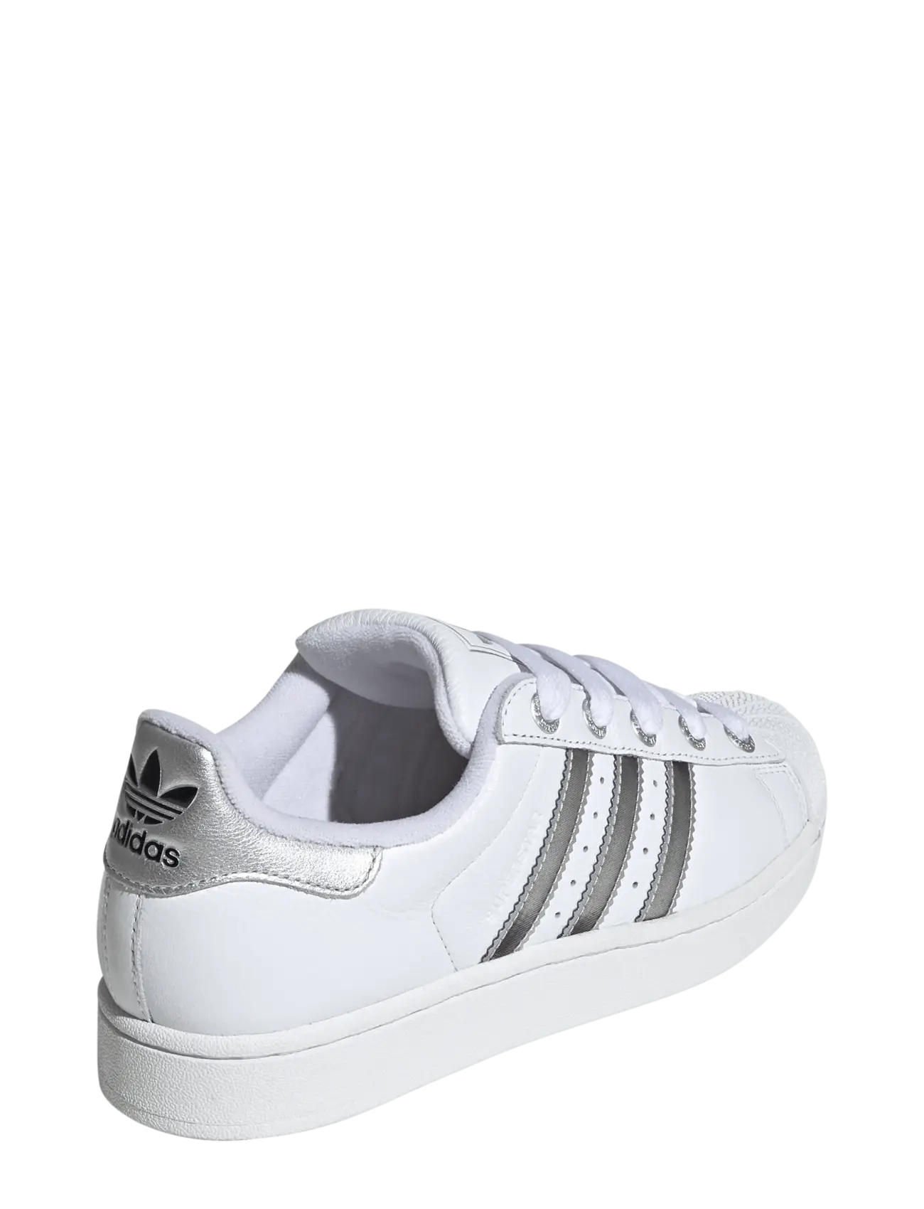 adidas Originals - SUPERSTAR II W - låga sneakers - ftwwht/msilve/cblack - 3