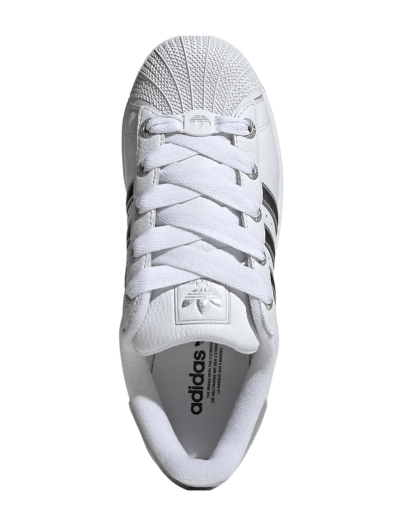 adidas Originals - SUPERSTAR II W - lave sneakers - ftwwht/msilve/cblack - 4