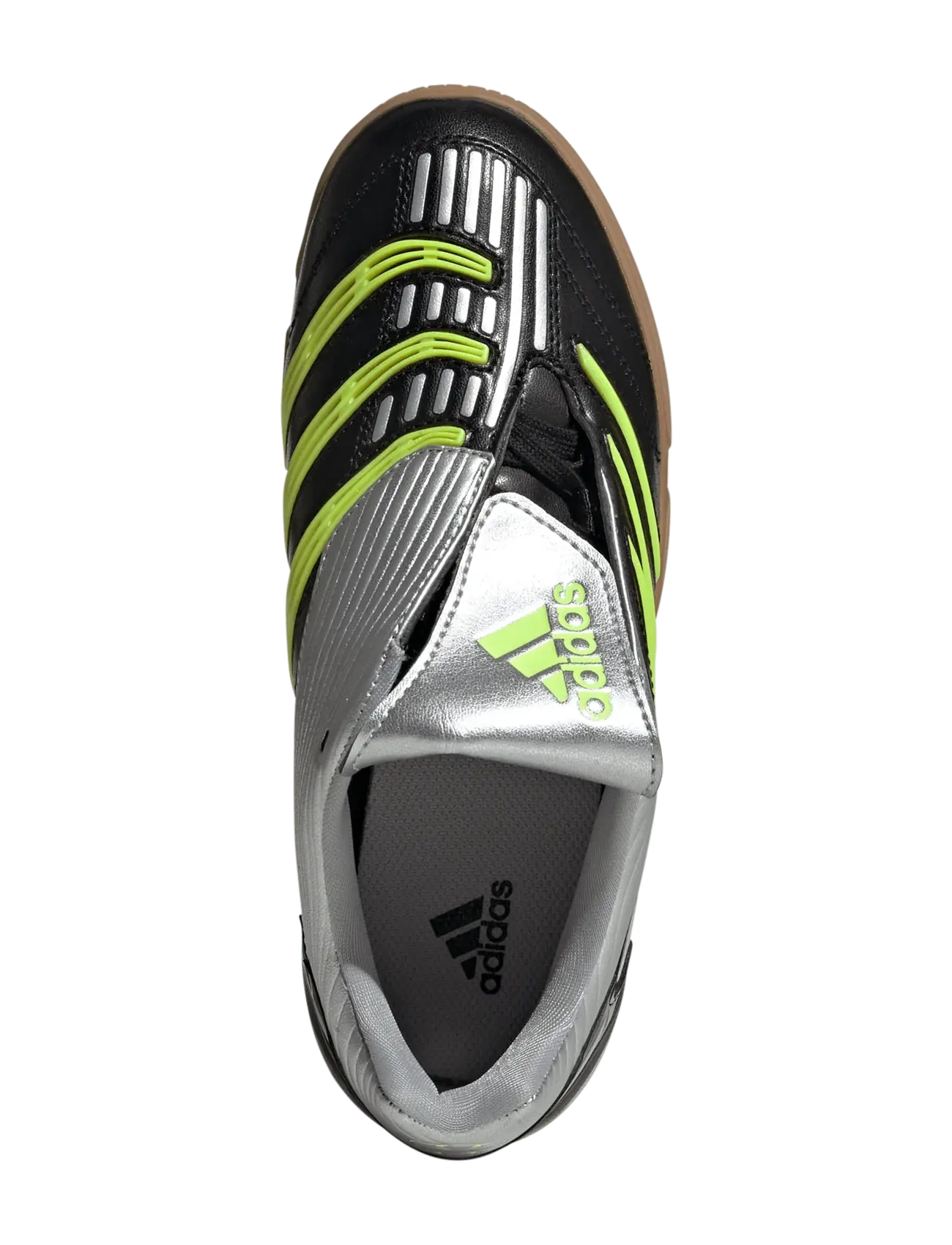 adidas Originals - PREDATOR SALA J - lágir strigaskór - cblack/siggnr/silvmt - 4