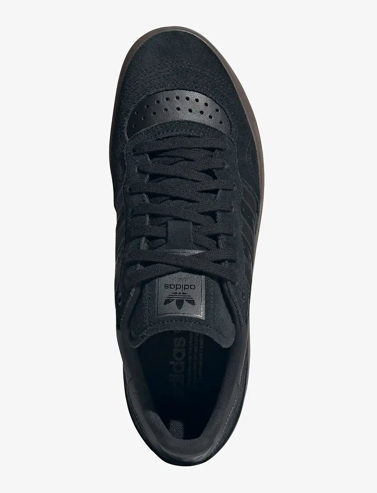 adidas Originals - HANDBALL TOP RM - lave sneakers - cblack/carbon/gum5 - 4