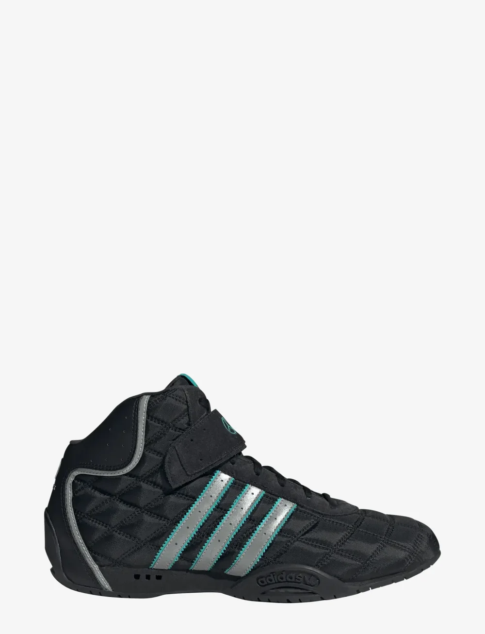 adidas Originals - ADIRACER HI MER - låga sneakers - cblack/cblack/silvmt - 1