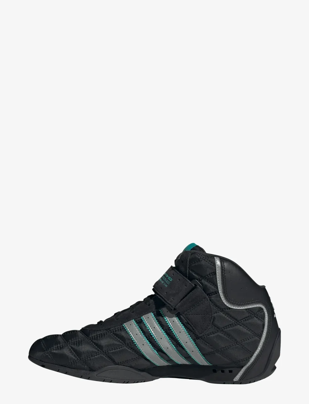adidas Originals - ADIRACER HI MER - låga sneakers - cblack/cblack/silvmt - 2