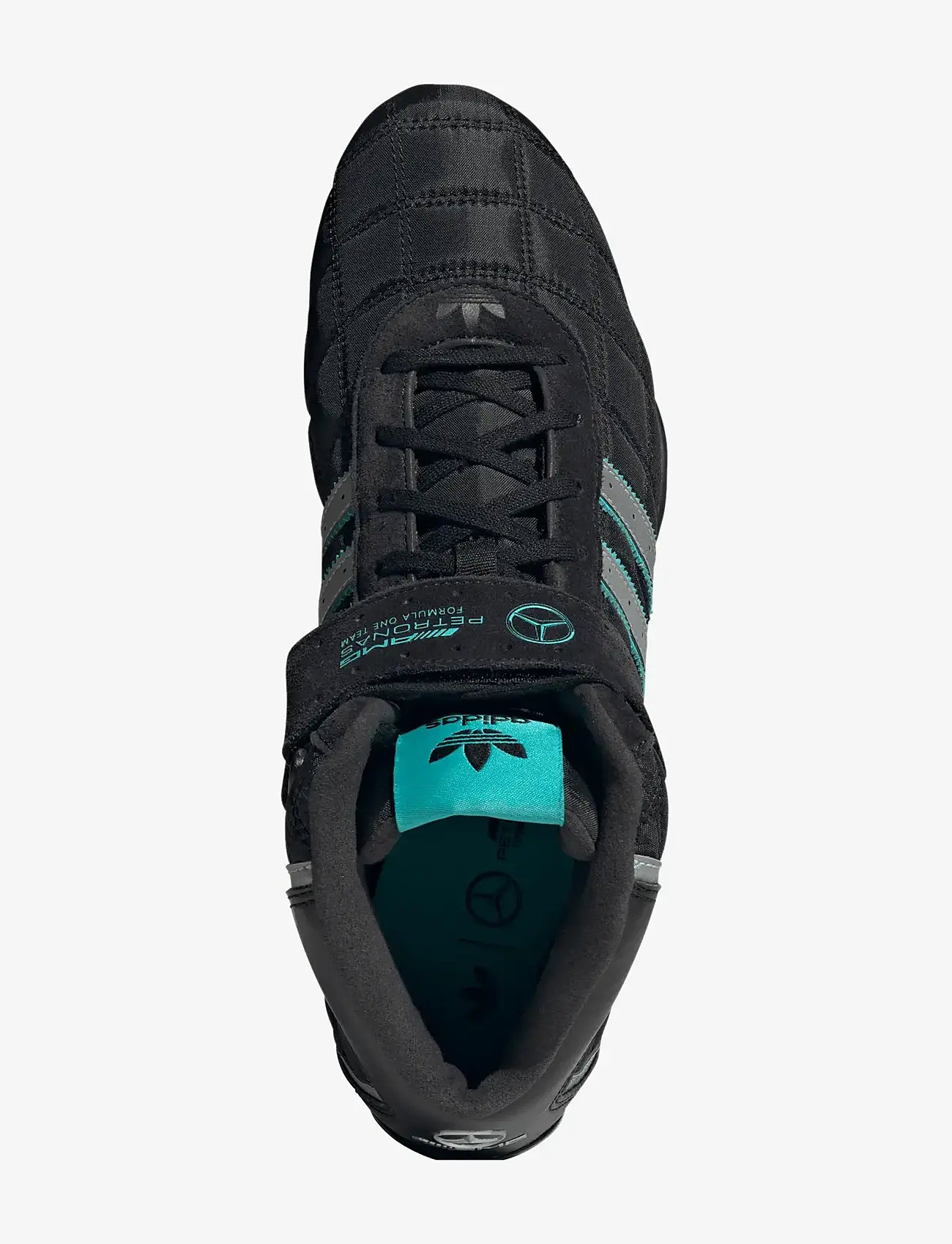 adidas Originals - ADIRACER HI MER - hohe sneaker - cblack/cblack/silvmt - 4