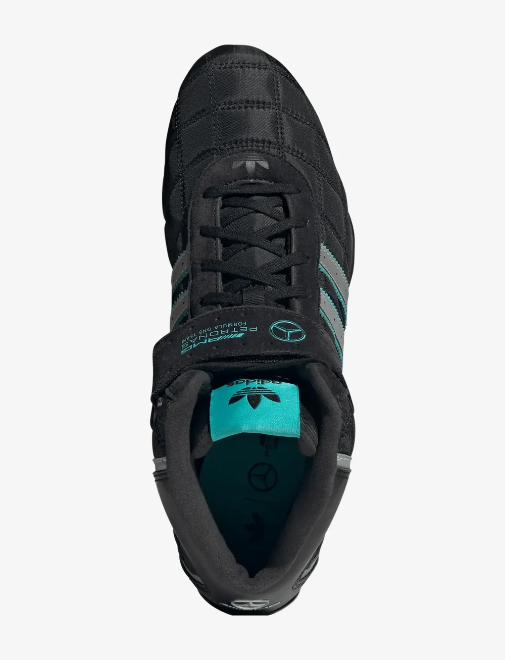 adidas Originals - ADIRACER HI MER - låga sneakers - cblack/cblack/silvmt - 4