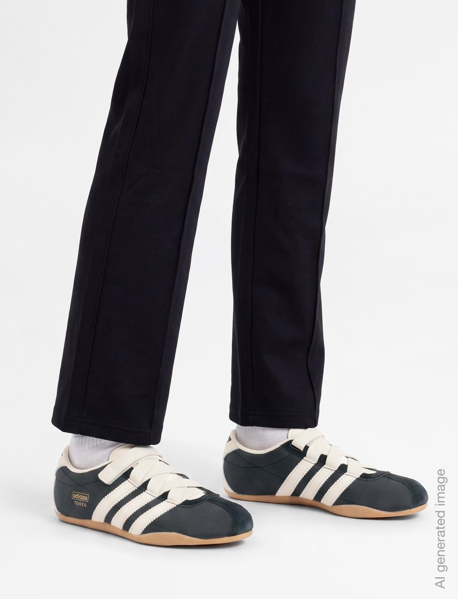 adidas Originals - TOKYO MJ W - baskets basses - cblack/crewht/goldmt - 5