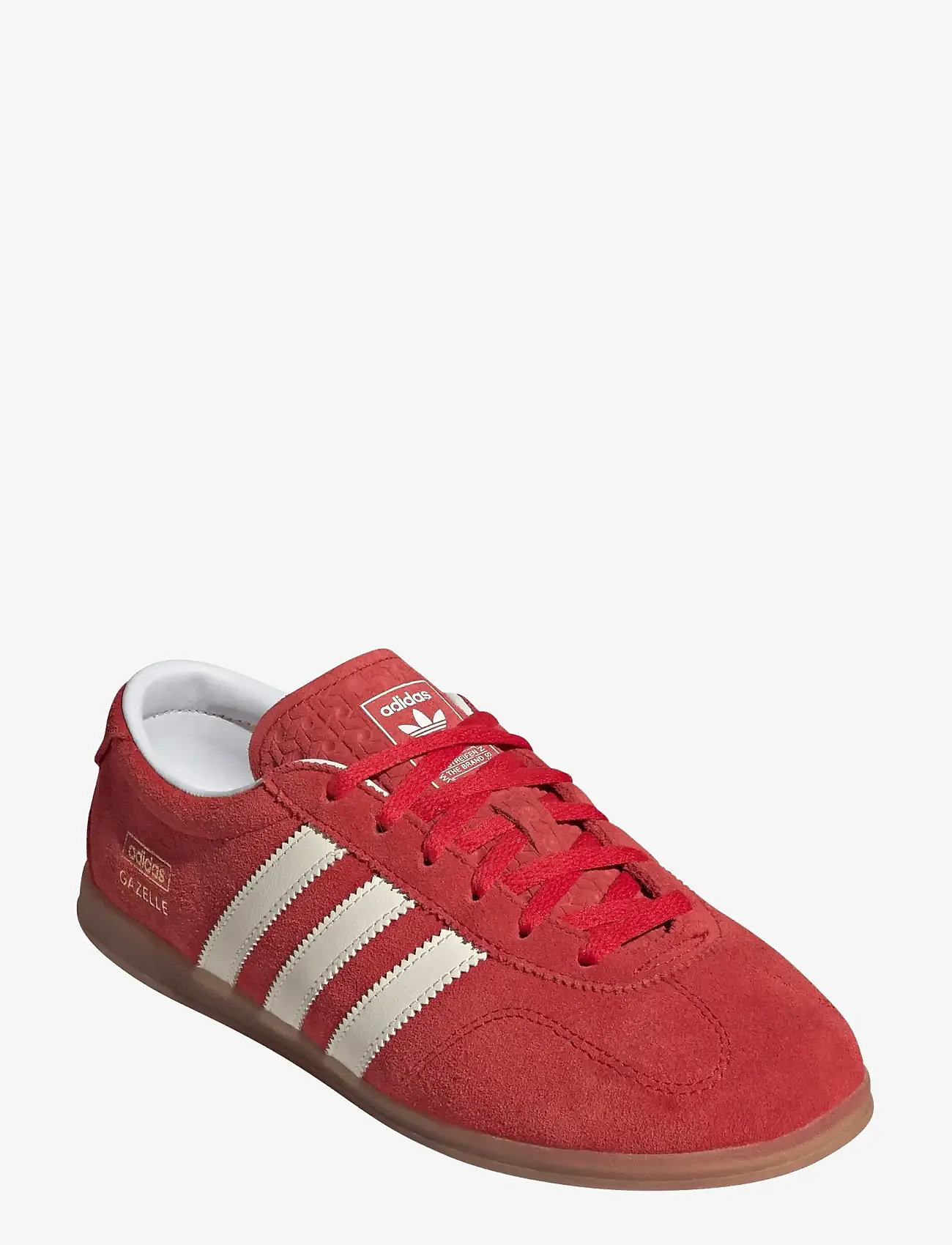 adidas Originals GAZELLE LO PRO W - adidas - BETSCA/FTWWHT/GUM3 / red