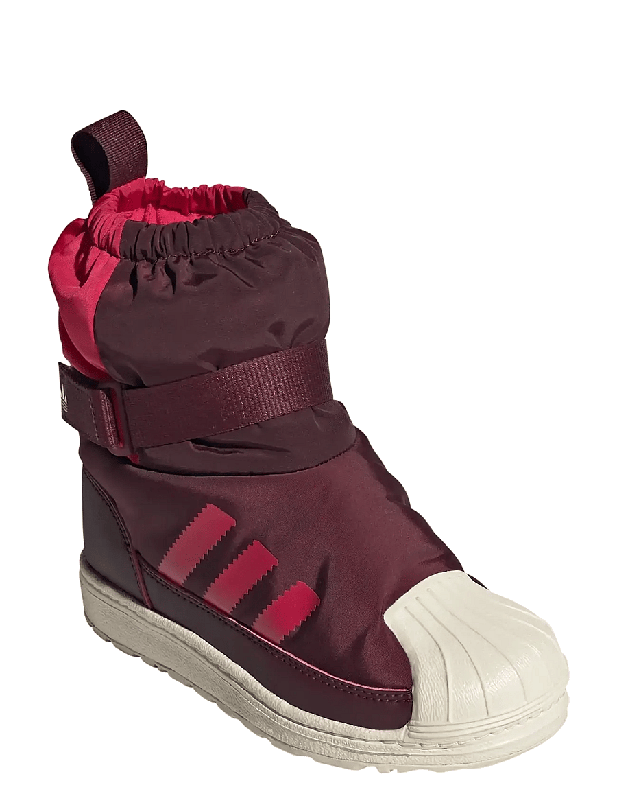 adidas Originals - SUPERSTAR 360 WTR BOOT C - sko - maroon/wonwhi/rubred - 1