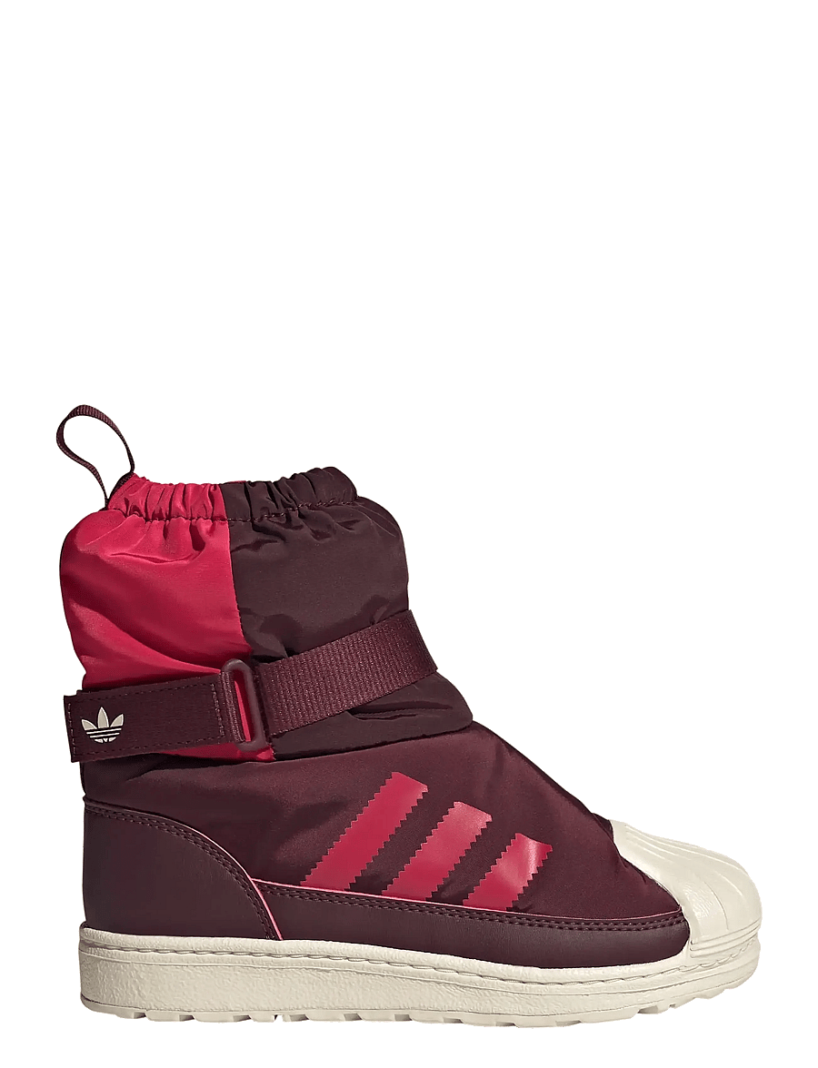adidas Originals - SUPERSTAR 360 WTR BOOT C - sko - maroon/wonwhi/rubred - 2
